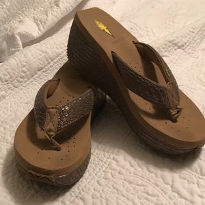 Volatile Wedge Sandals